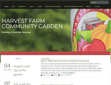 Tablet Screenshot of harvestfarmsuwanee.com